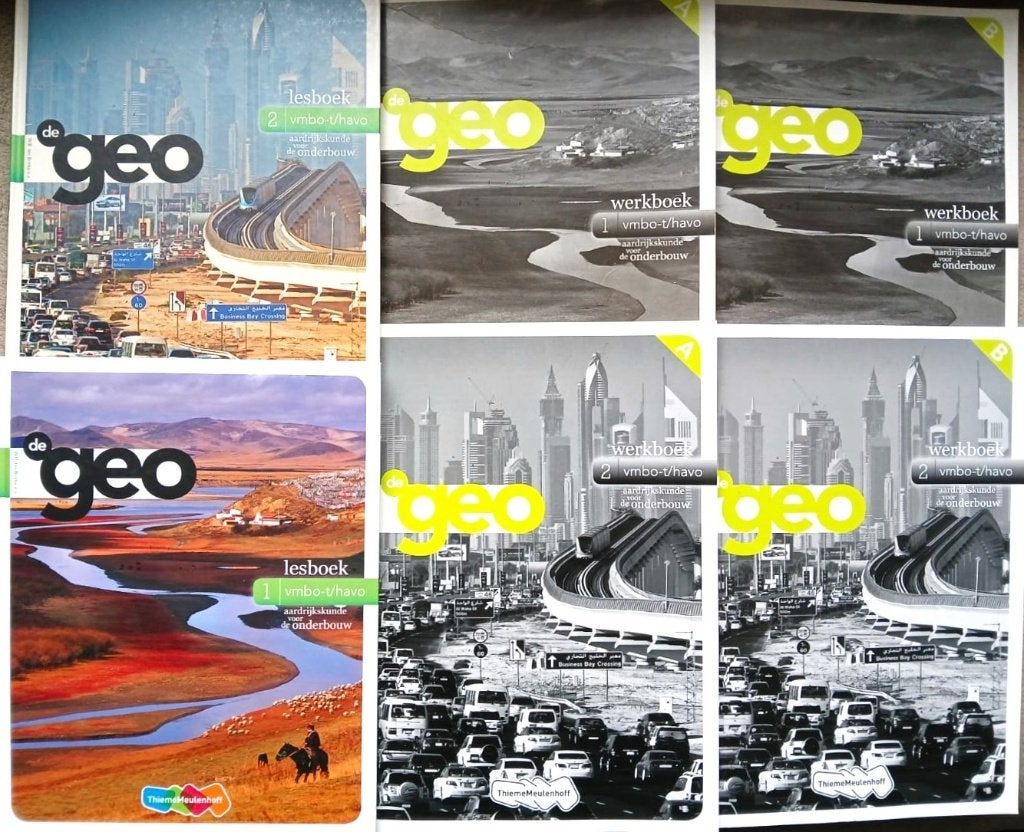 De GEO 9e editie Aardrijkskunde Onderbouw 1/2 VMBO(KG)T/HAVO, Boeken, Ophalen of Verzenden, Zo goed als nieuw, Aardrijkskunde