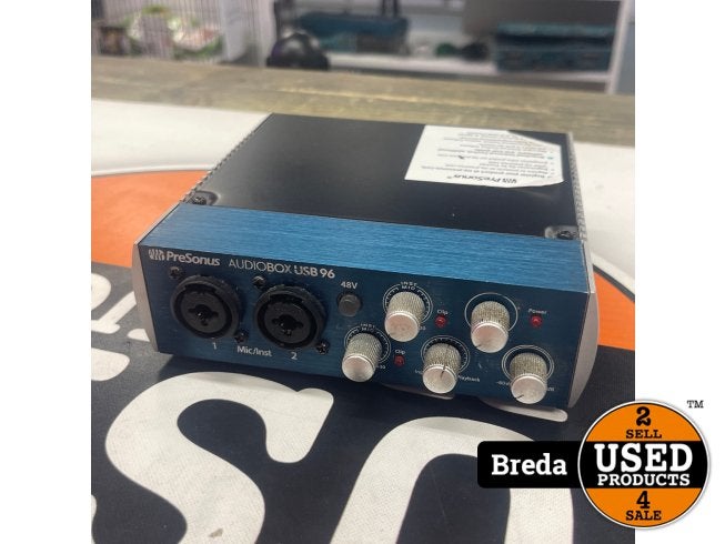 Presonus Audio Box USB 96 - Nette staat, PreSonus, Zo goed als nieuw, https://www.presonus.com/contact-us, 18011 Grand Bay Court, Baton Rouge, LA 70809, Verenigde Staten