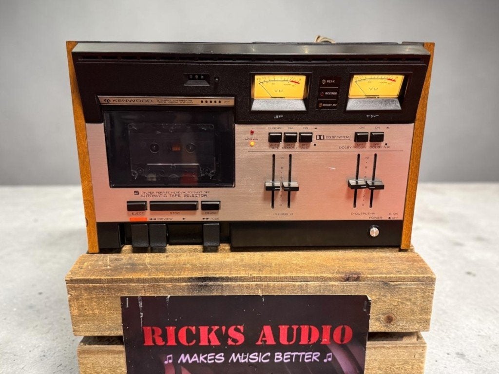 Kenwood KX-710 | Top-Loader | SERVICED **LEES TEKST!**, Tape counter, Enkel, Ophalen of Verzenden, DE KEMPEN 18 • 6021PZ • BUDEL