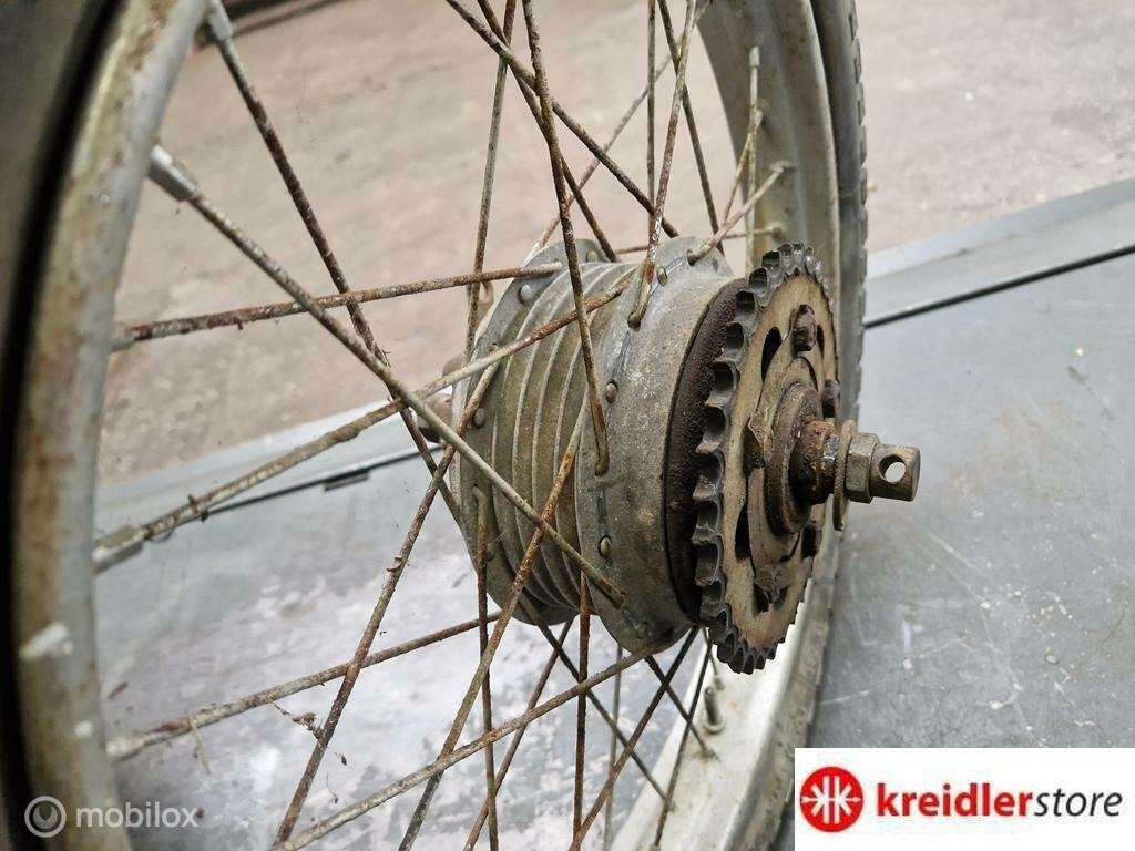 Kreidler wielenset met 116 mm campagnolo naven, Gebruikt, Ophalen of Verzenden