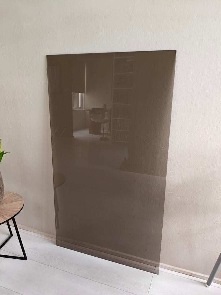 Glasplaat transparant met bronzen gloed, Ophalen