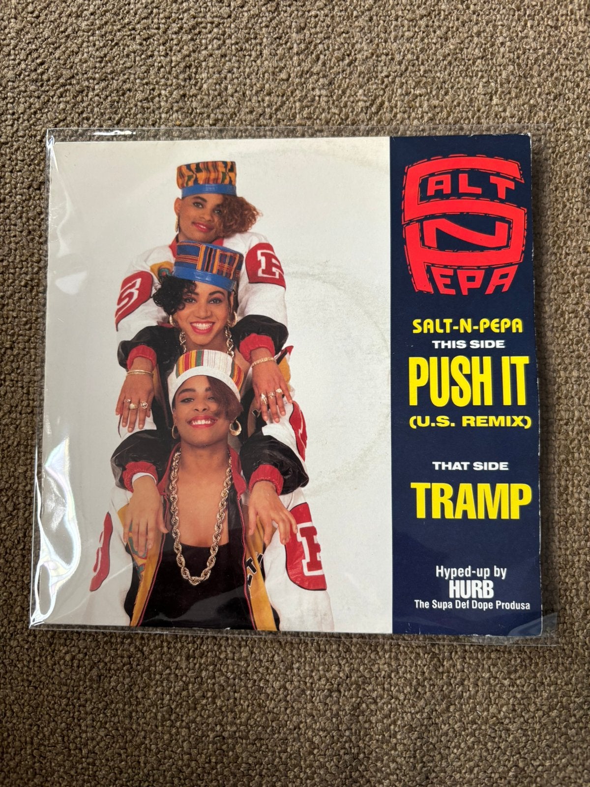 Salt’n Pepa - Push It, Ophalen of Verzenden, Gebruikt, 7 inch, Pop