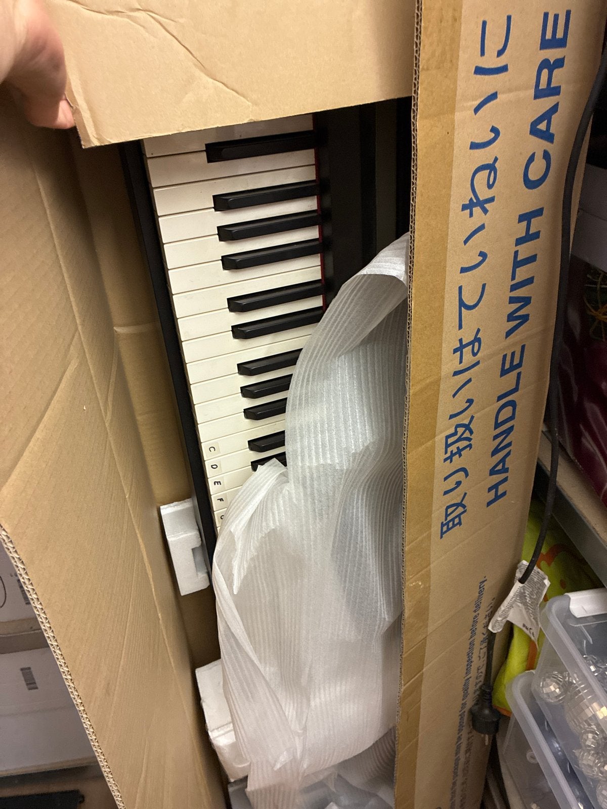 Korg SP-170S BK Digitale Piano, Muziek en Instrumenten, Piano's, Ophalen, Zwart, Digitaal, Zo goed als nieuw