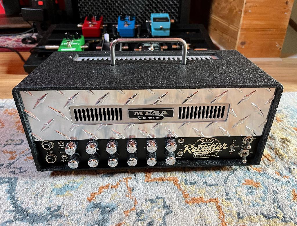 Mesa Boogie Mini Rectifier, Muziek en Instrumenten, Versterkers | Bas en Gitaar, Ophalen, Gebruikt, Gitaar, Minder dan 50 watt