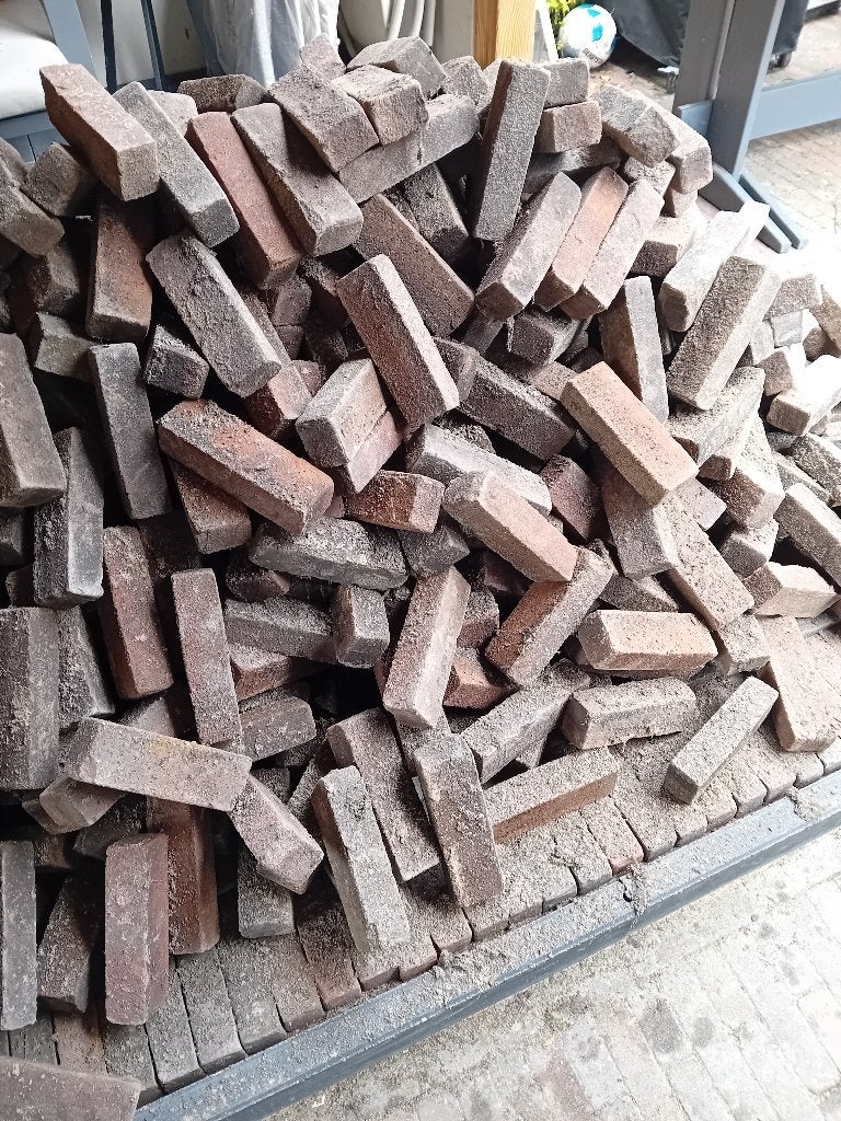 Tuin, Tuin en Terras, Tegels en Klinkers, Ophalen, Overige materialen, Gebruikt, Klinkers