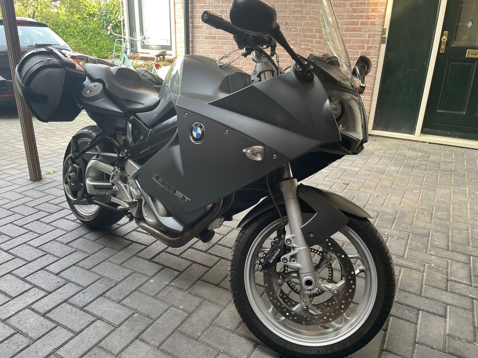 BMW F800ST Toermotor met zijkoffers, Motoren, Gebruikt, Particulier, ABS, 800 cc