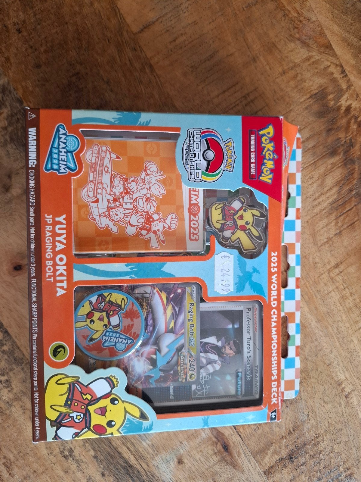 Pokémon World Championship 2025 Deck - Yuya Okita, Ophalen of Verzenden, Zo goed als nieuw, Speeldeck
