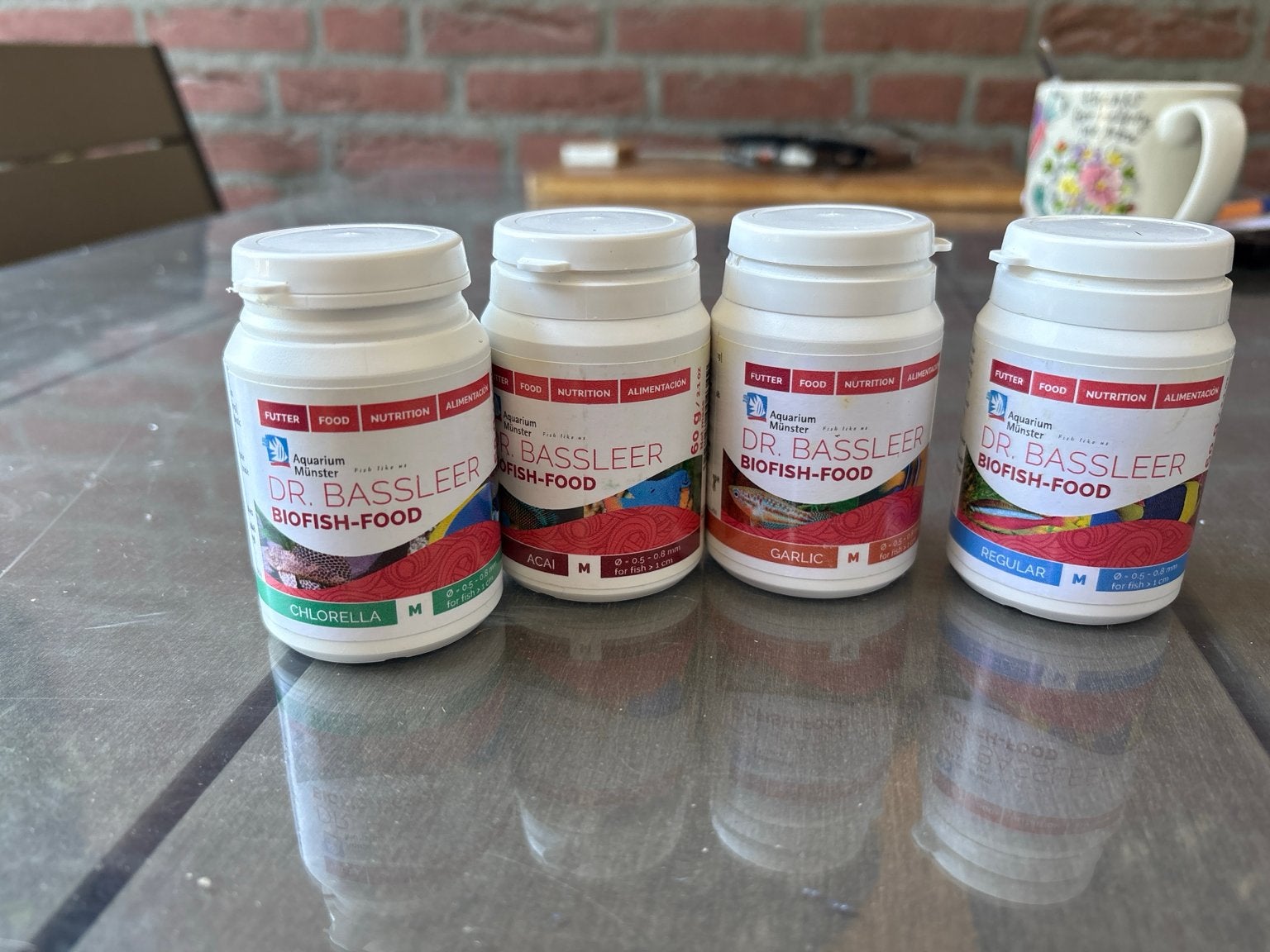 4x Dr. Bassleer Biofish-Food Premium visvoer, Ophalen, Zo goed als nieuw, Overige typen