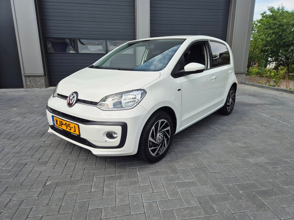 Volkswagen UP! 1.0 BMT high up! Airco JOIN, Auto's, Volkswagen, Voorwielaandrijving, Stof, Gebruikt, Wit