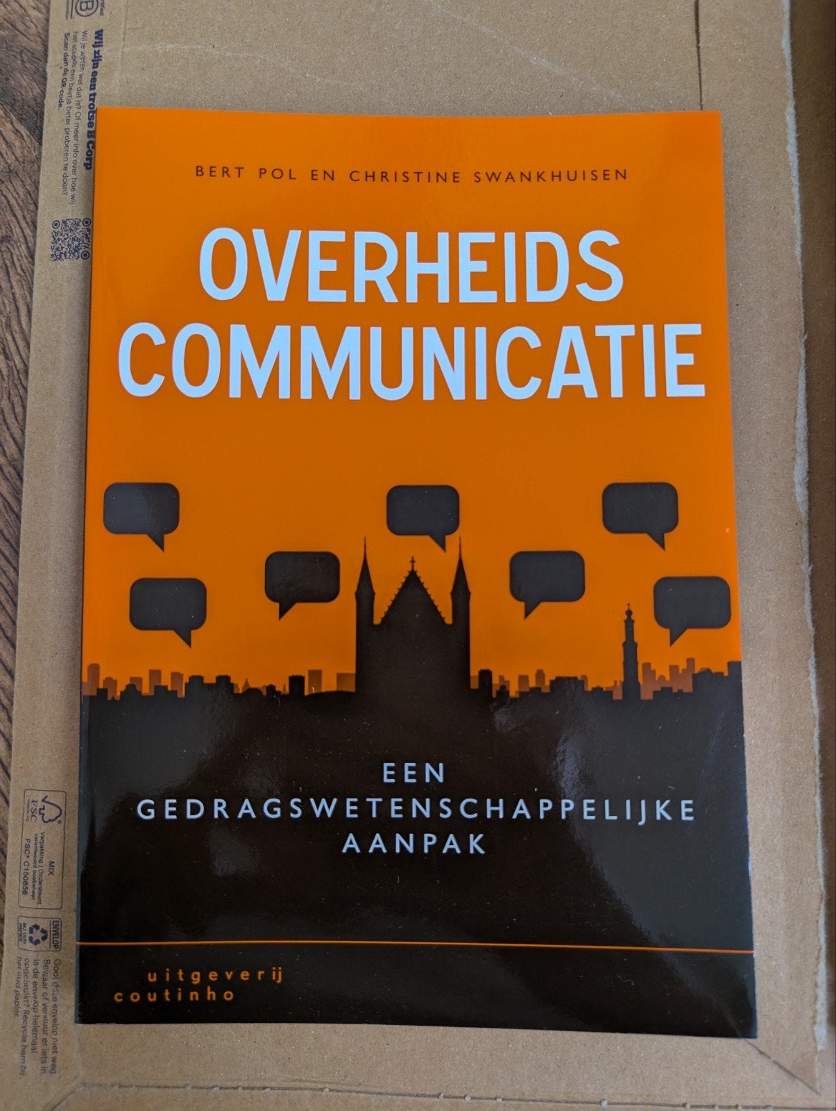 Overheidscommunicatie Bert Pol & Christine Swankhuisen, Boeken, Economie, Management en Marketing, Verzenden, Nieuw, Management