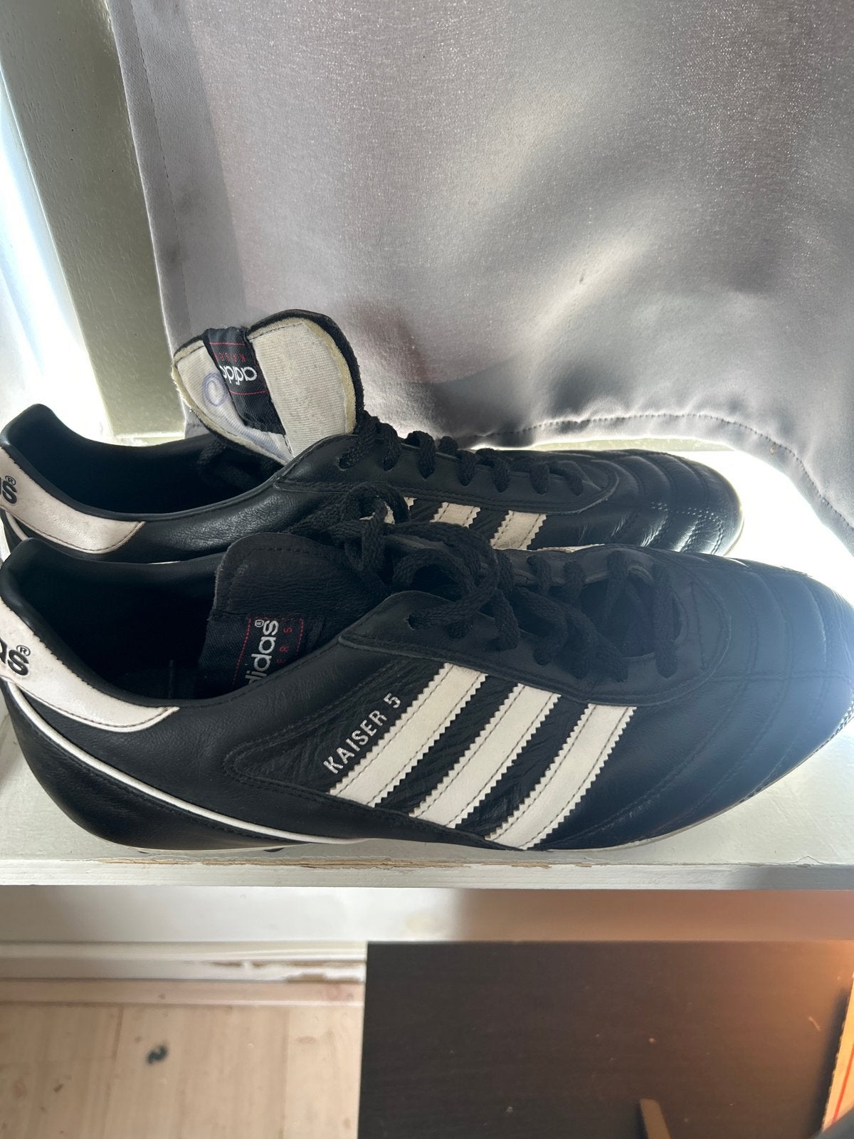 Adidas Kaiser 5 voetbalschoenen - Maat 45 1/3, Ophalen of Verzenden, Zo goed als nieuw, Schoenen