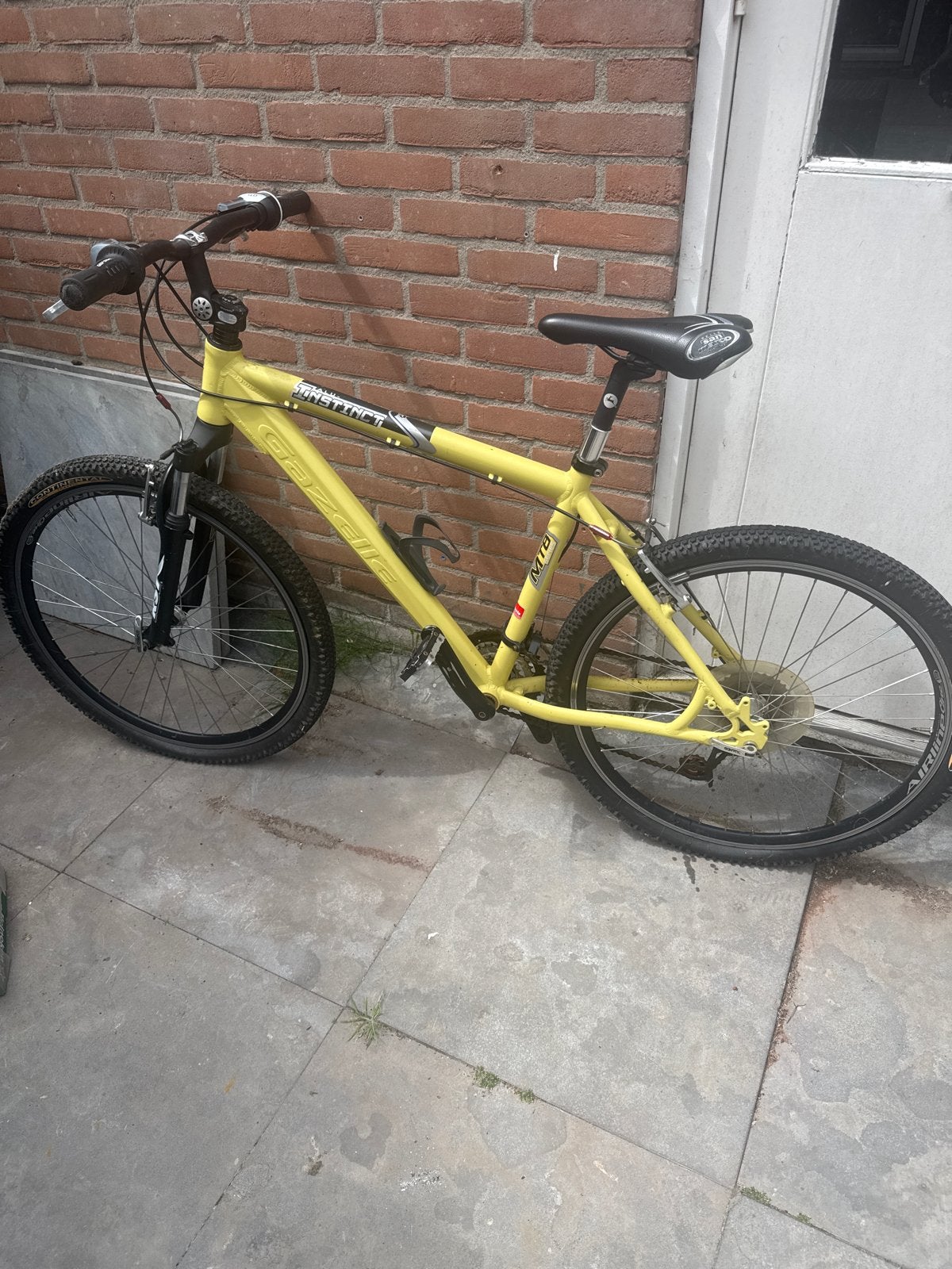 Gazelle Instinct MTB - Gele Mountainbike, Ophalen, Gebruikt, Hardtail, Gazelle