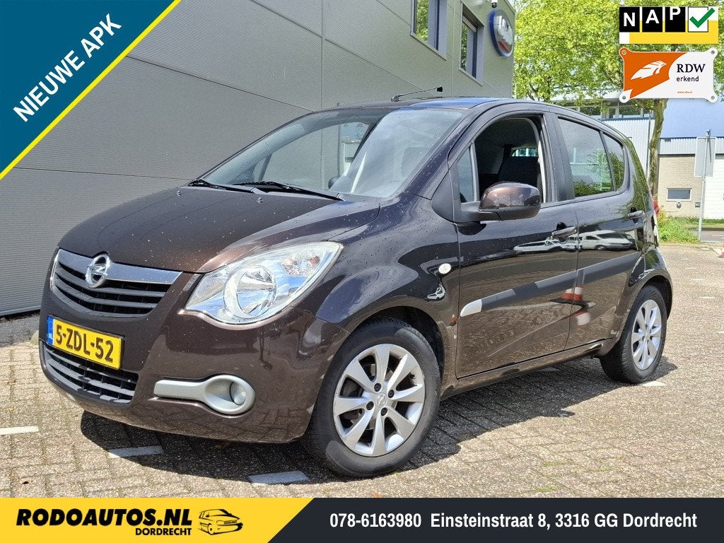 Opel Agila 1.0 Berlin 5Drs Airco Bruin Nw APK ✅ (bj 2014), Auto's, Euro 5, 450 kg, Gebruikt, 31 €/maand