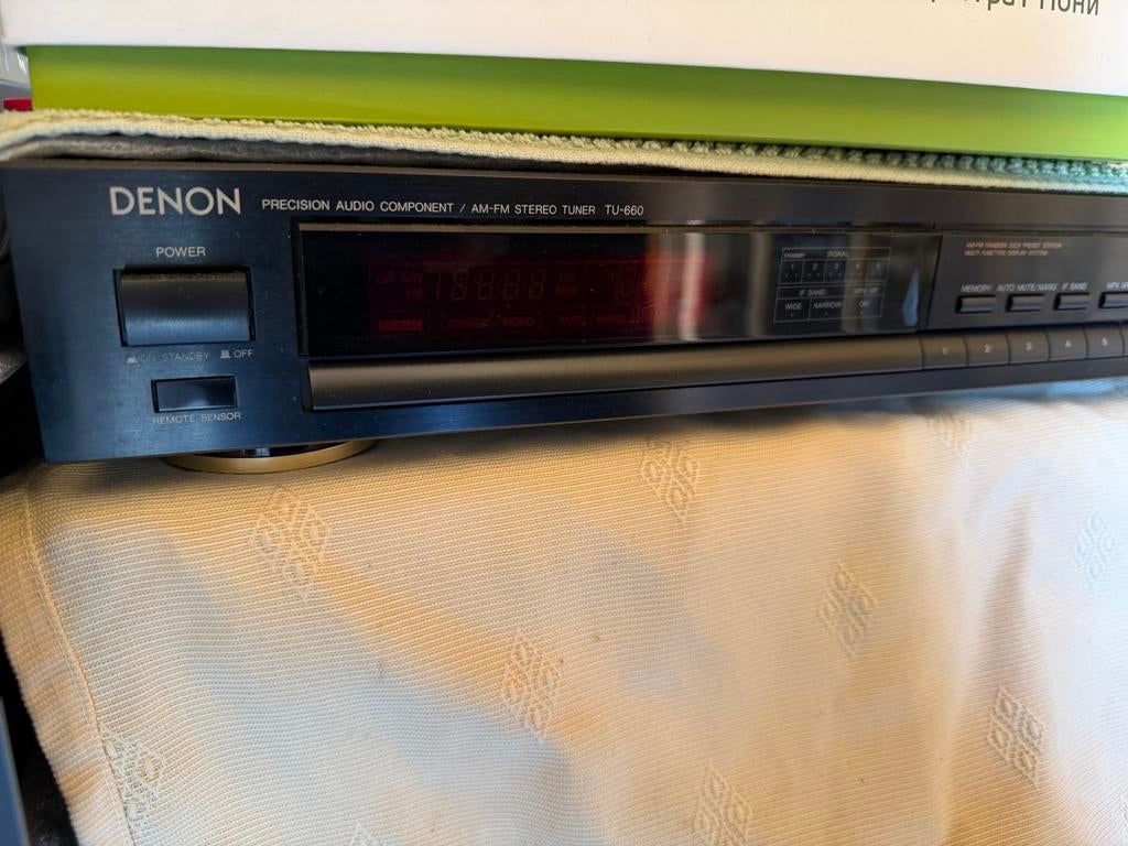 Denon TU-660 AM/FM Stereo Tuner - Vintage Audio, Ophalen of Verzenden, Gebruikt, Analoog