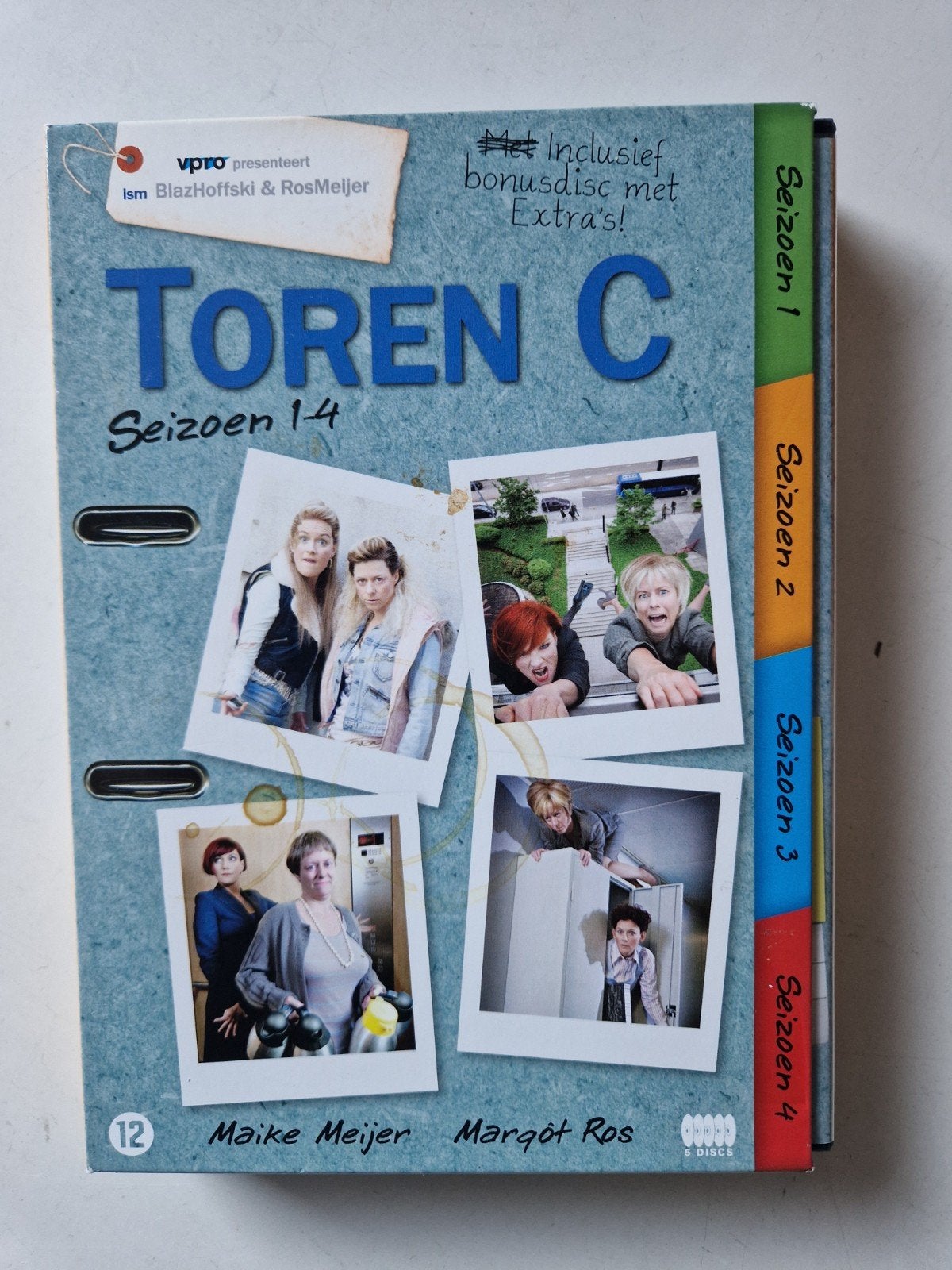 Toren C Seizoenen 1-4 DVD Boxset - Komedie Serie, Bonusmateriaal, Gebruikt, Nederlands, Seizoen 1