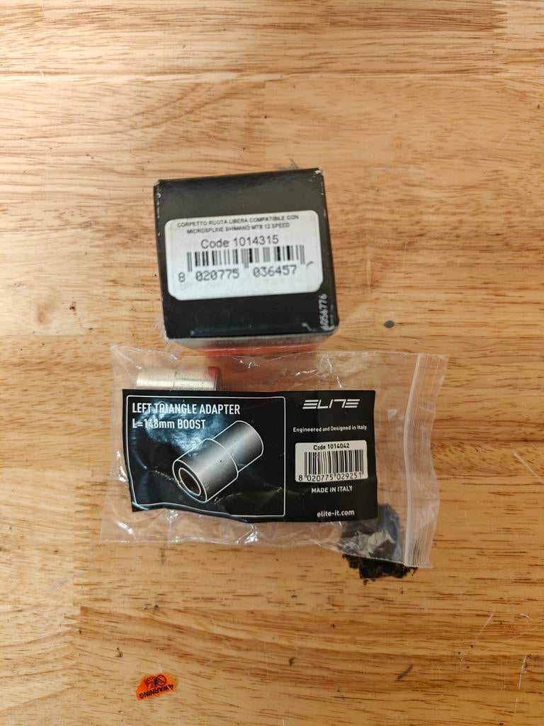 Elite fietsonderdelen: Vrijloopbody en Boost Adapter, Ophalen of Verzenden, Nieuw, Mountainbike