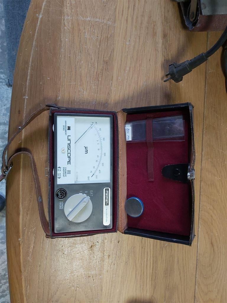 Fischer Uniscope laagdiktemeter, Ophalen of Verzenden, Gebruikt