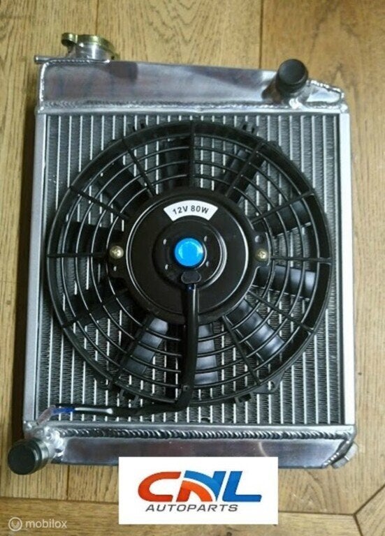 Radiateur+fan Austin rover mini cooper MORRIS 1959-1997 90, Nieuw, Ophalen of Verzenden