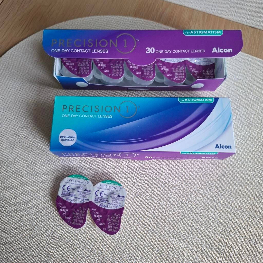 Contactlenzen Precision 1, 48 stuks, Ophalen of Verzenden, Nieuw, Overige typen