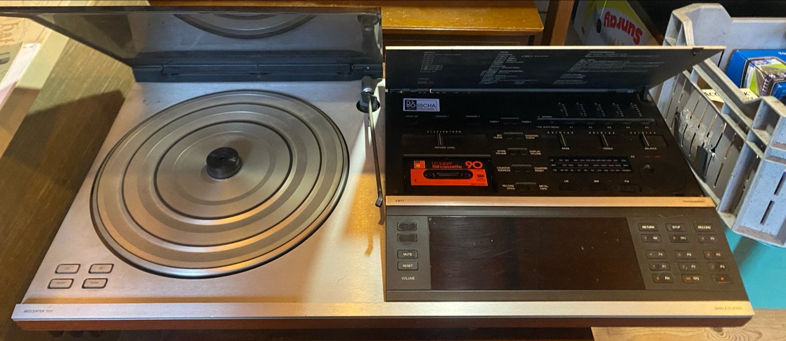 Bang & Olufsen Beocenter 7700 met MMC4 element, Audio, Tv en Foto, Stereo-sets, Ophalen of Verzenden, Gebruikt, Cassettedeck, Bang & Olufsen