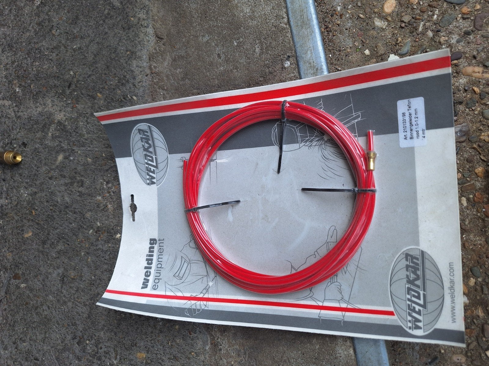 Weldkar teflon binnengeleider 1.0 - 1.2 mm rood 4m


Las
Las, Nieuw, Ophalen of Verzenden, X, X