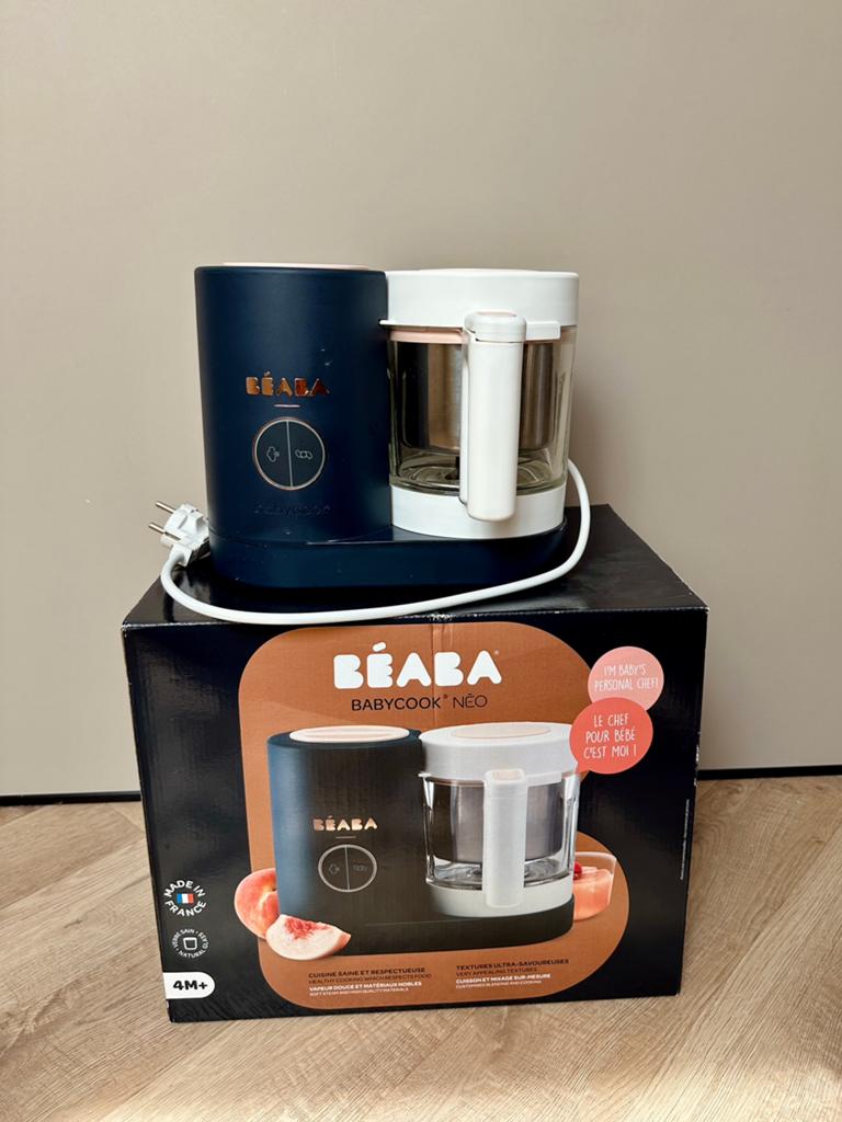 Béaba Babycook Neo Blauw – Premium babyvoedingmaker, Kinderen en Baby's, Babyvoeding en Toebehoren, Zo goed als nieuw, Overige typen