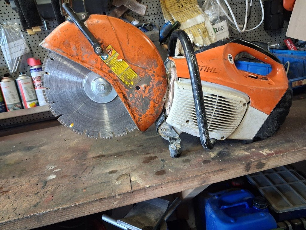 zeer mooie stihl TS420 te koop, Tuin- of Vijveraanleg