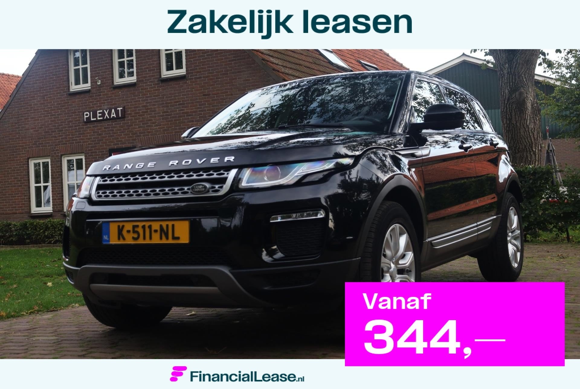 Land Rover Range Rover Evoque 2.0 Si4 Urban Series SE Aut. |, Automaat, 4 cilinders, Zwart, Bedrijf