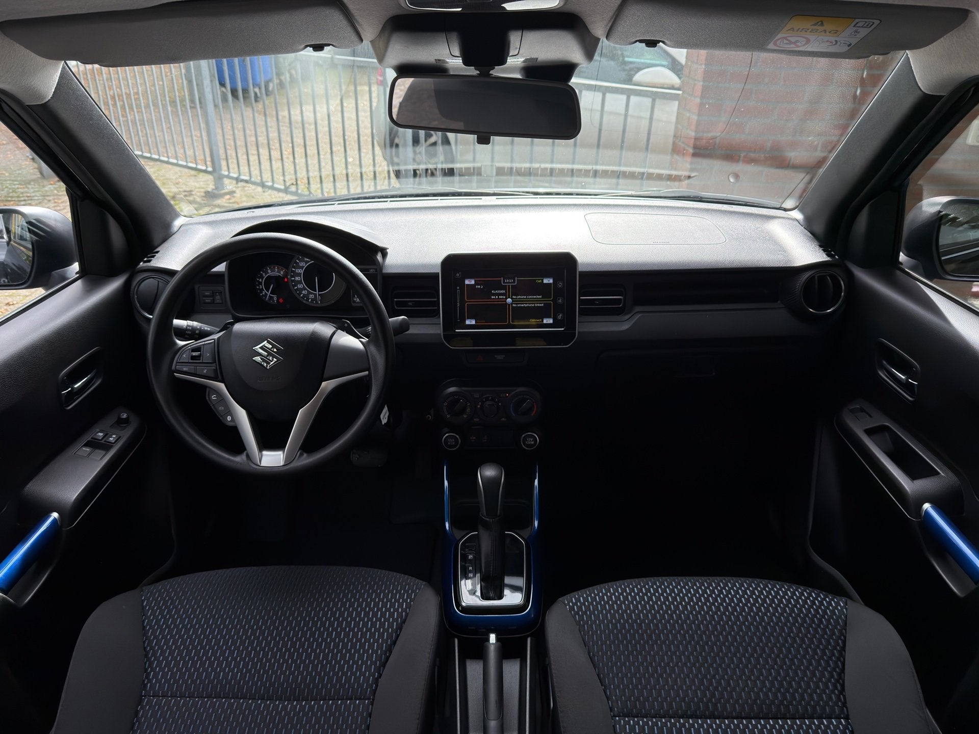 Suzuki Ignis 1.2 Smart Hybrid Select Camera Hoogzit, Auto's, Suzuki, LED verlichting, Stof, Gebruikt, Zwart