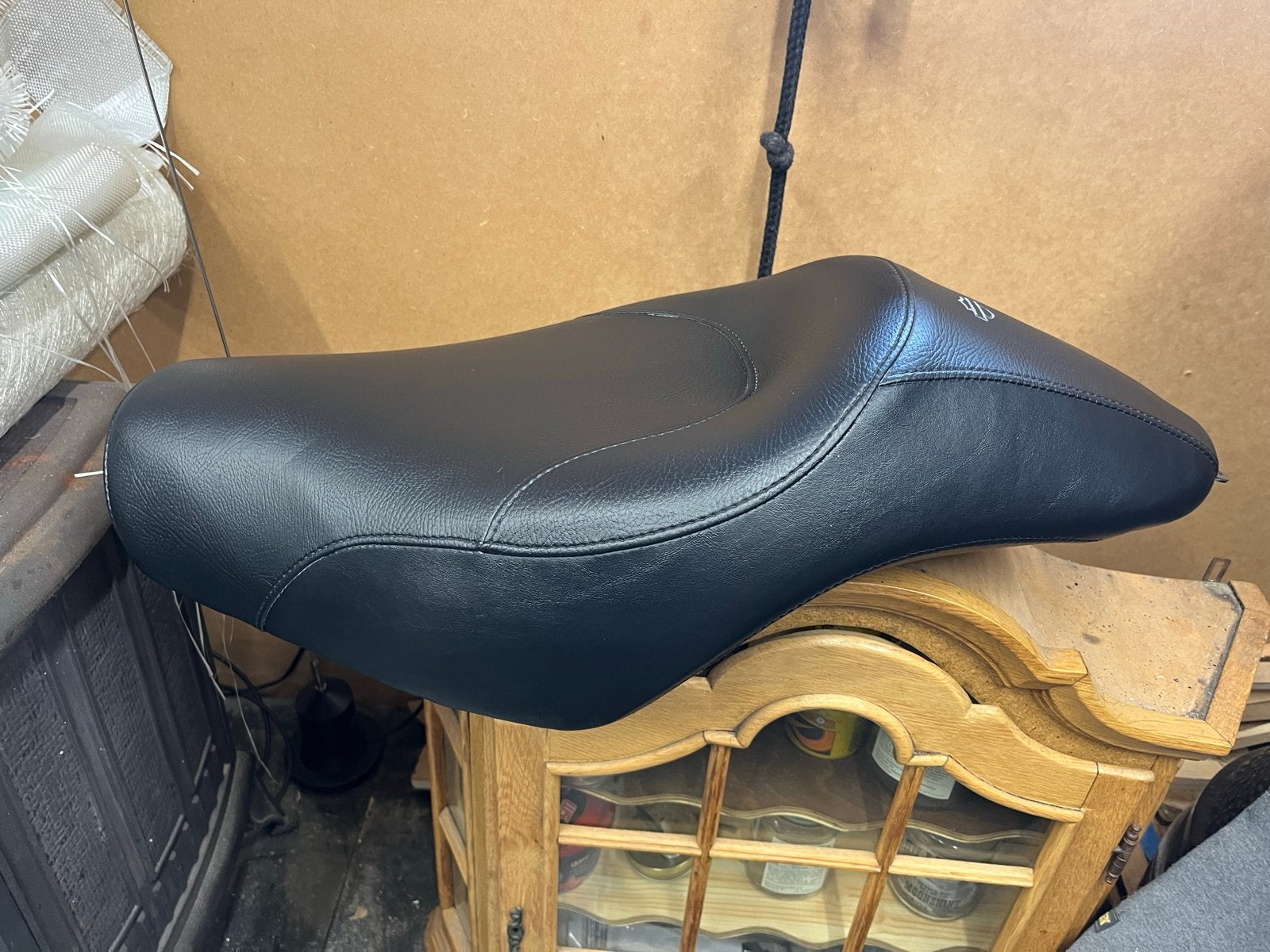 Tallboy mono zadel voor motorfiets, Ophalen, Gebruikt
