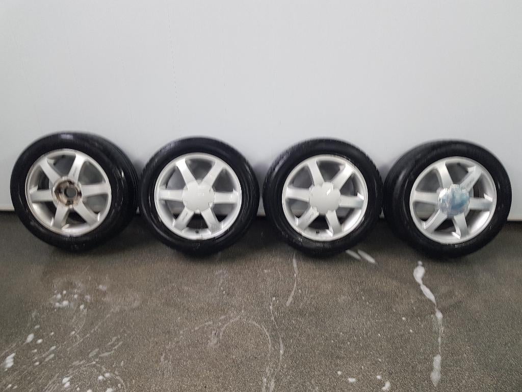 lichtmetalen velgen met banden ford cougar R16, Auto-onderdelen, Ophalen, Gebruikt, 16 inch, 205 mm