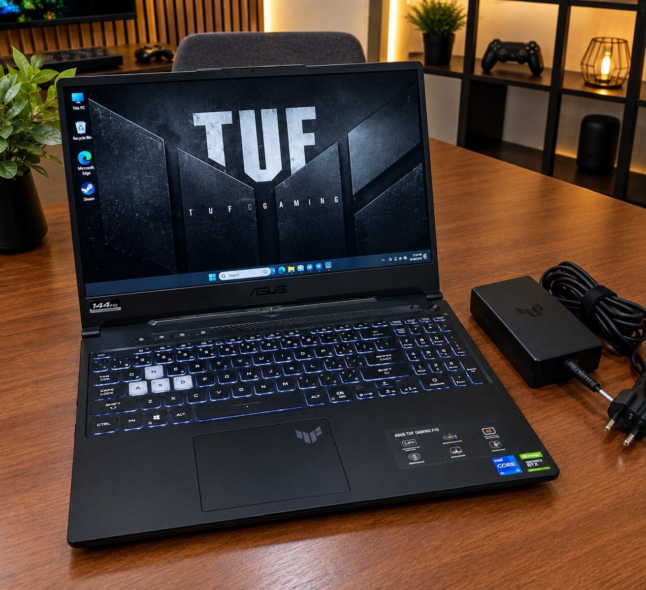 Gaming Laptop: RTX 3050, i7-12700H, 16GB RAM, 512GB SSD, Met videokaart, Zo goed als nieuw, Gaming, SSD