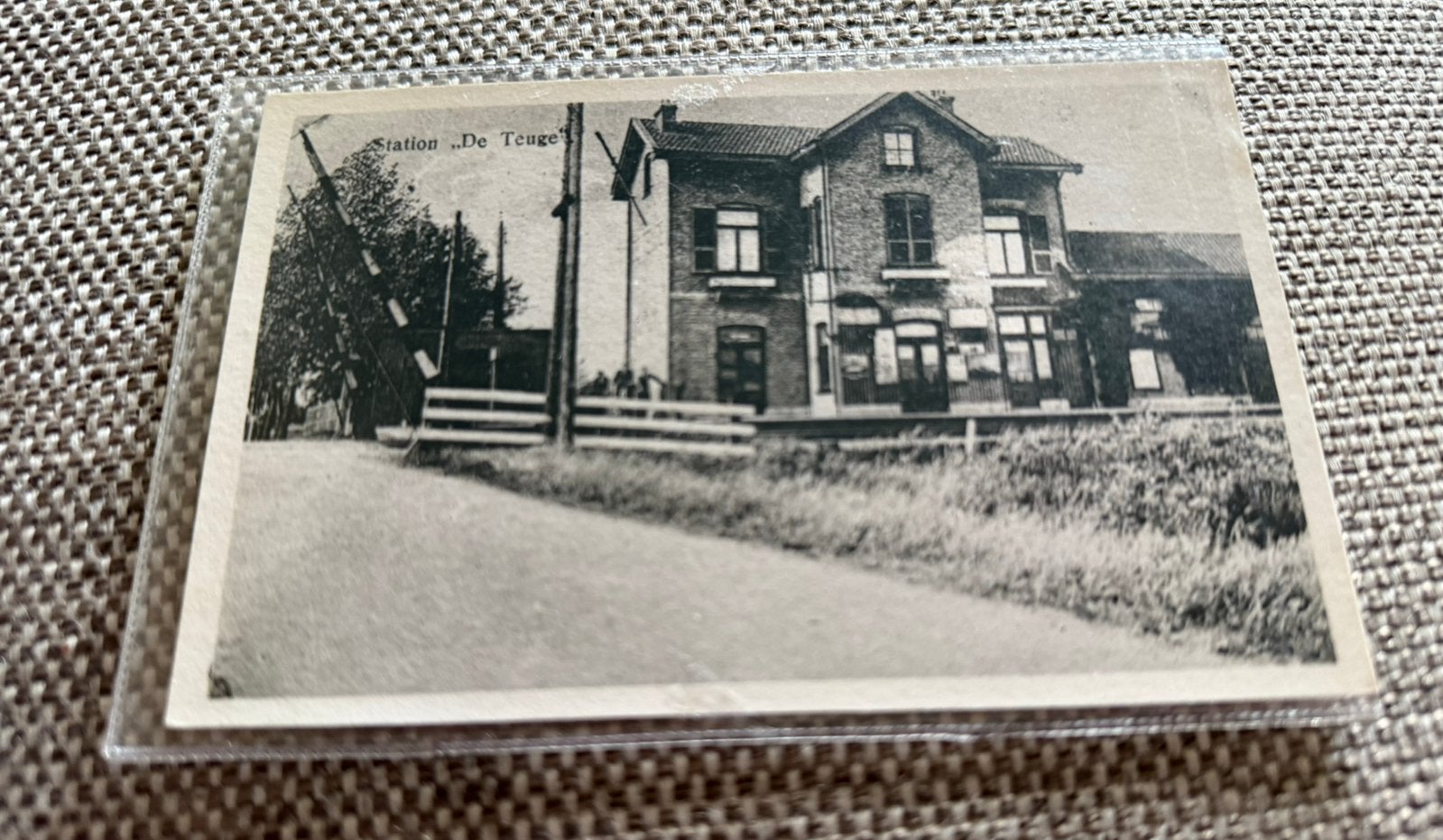 Teuge – Station “De Teuge” – halte Apeldoorn–Deventer, Ophalen of Verzenden, Voor 1920, Gelderland