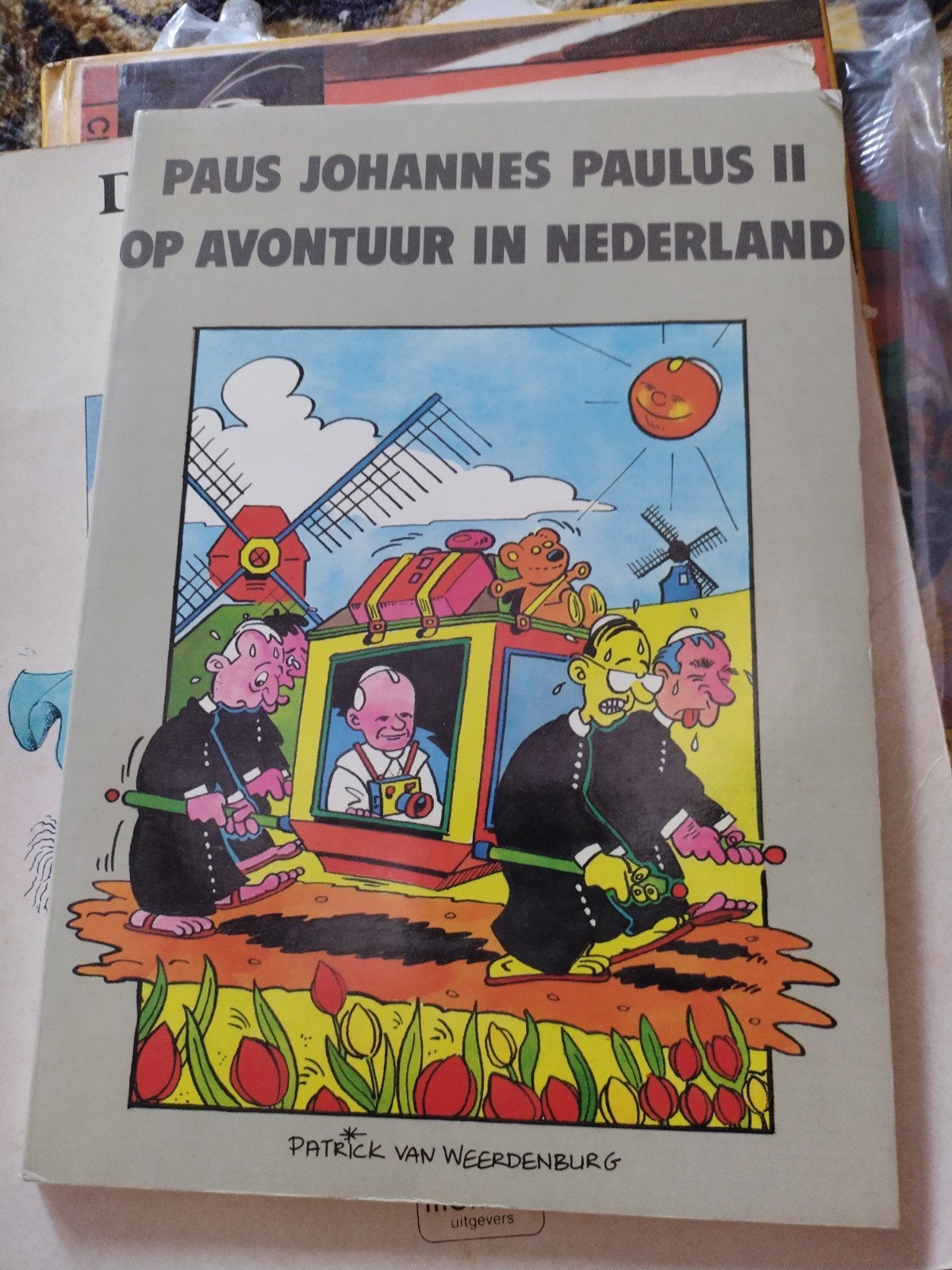 Paus Johannes Paulus II op avontuur in Nederland, Eén stripboek, Ophalen of Verzenden, Zo goed als nieuw