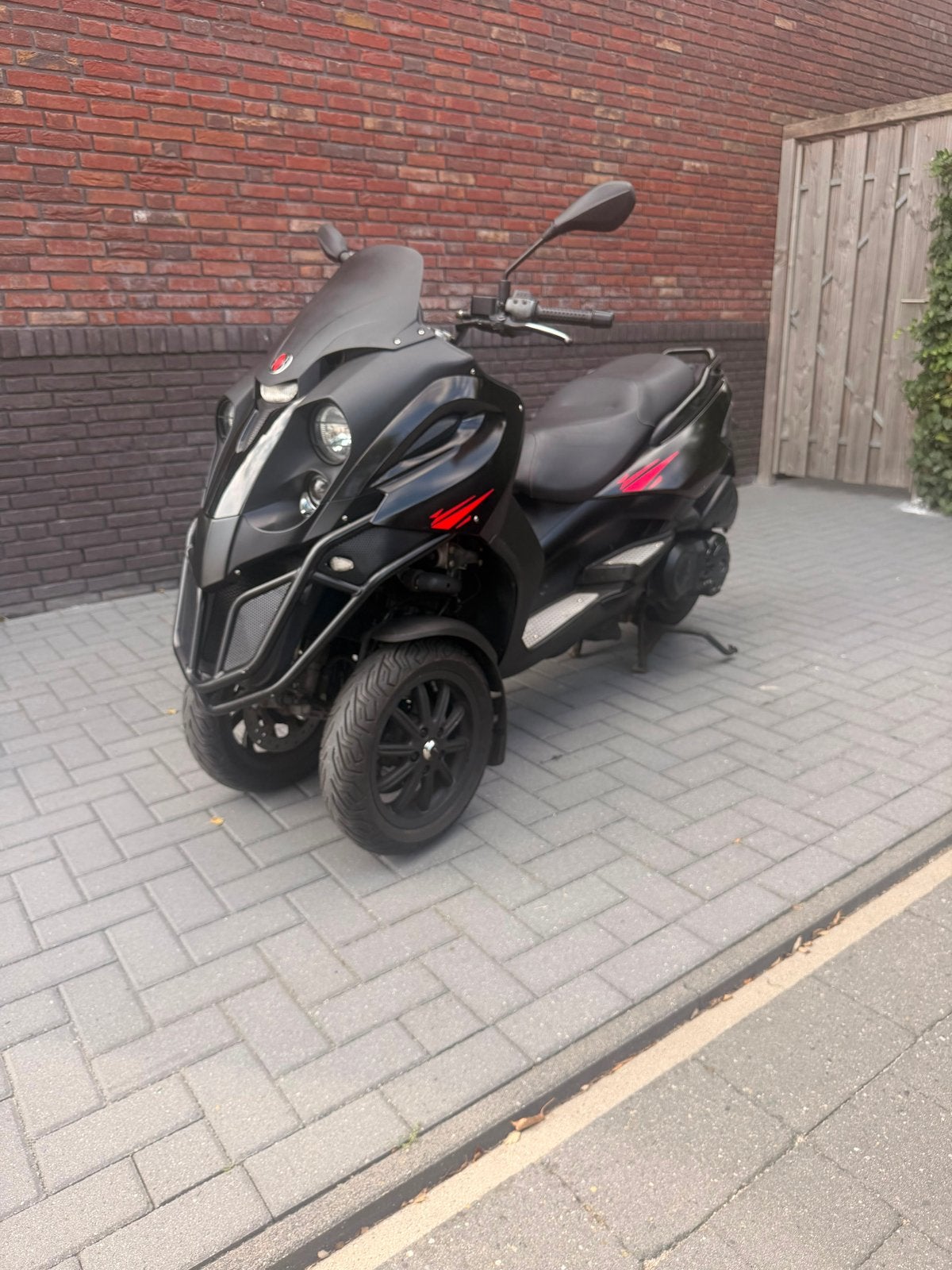 Gilera Fuoco lt5 500cc 3-wiel motorscooter - B-rijbewijs!, Motoren, Motoren | Piaggio, 2 cilinders, Motorrijbewijs A, Gebruikt