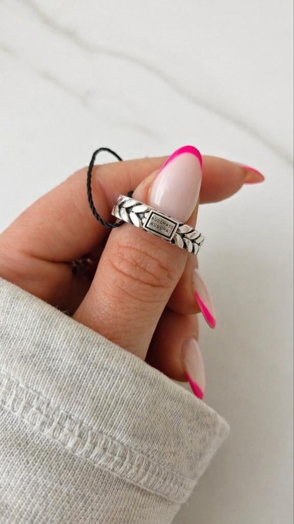 Nieuw: Buddha to Buddha ring, Sieraden, Tassen en Uiterlijk, Ringen, Nieuw, Dame of Heer, 17 tot 18, Zilver, Zilver, Ophalen