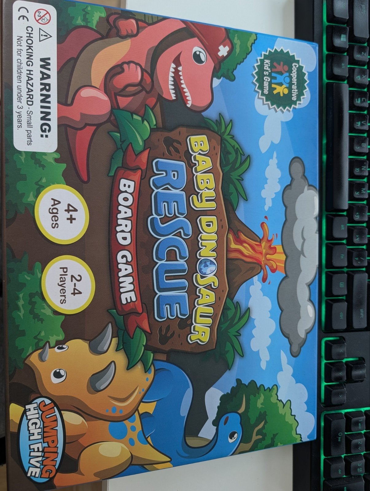 Baby Dinosaur Rescue Board Game - Samenwerkingsspel, Hobby en Vrije tijd, Een of twee spelers, Ophalen of Verzenden, Gebruikt