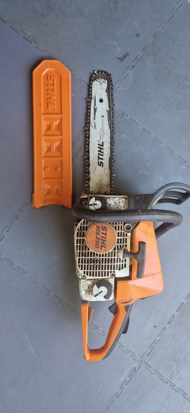 Stihl MS 250 Kettingzaag - Gebruikt, Ophalen, Stihl, Gebruikt, 70 mm of meer