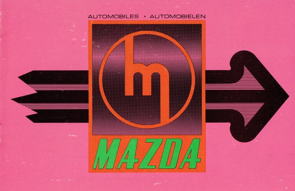 Folder Mazda modellen (Belgische uitgave - ca.1972), Boeken, Auto's | Folders en Tijdschriften, Verzenden, Gelezen, Mazda