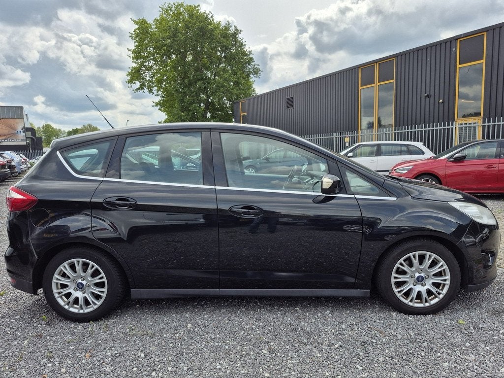 Ford C-MAX BWJ 2011 | 2.0 TDCi TITANIUM EXPORT NETTO | LEER, Auto's, Euro 5, Gebruikt, Zwart, 4 cilinders