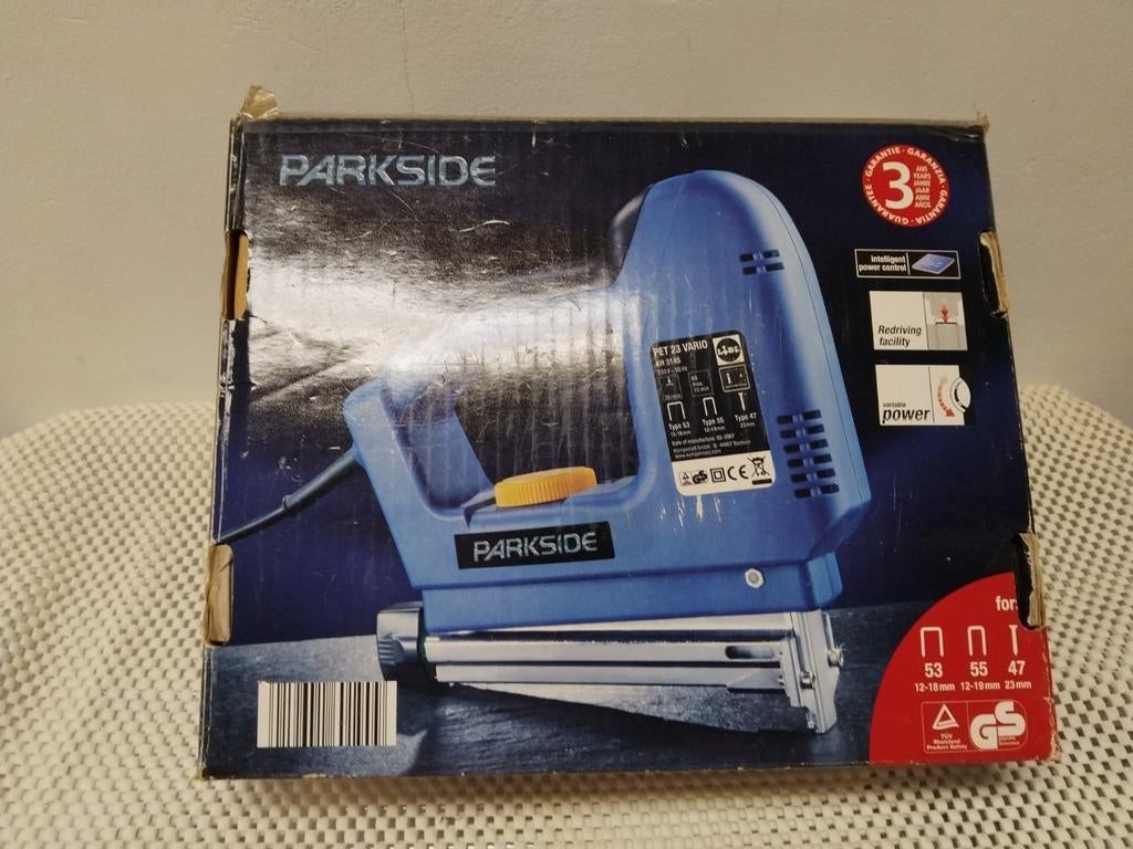 Parkside Elektrische Tacker / Nietmachine (PST 23 V2), Ophalen, Gebruikt