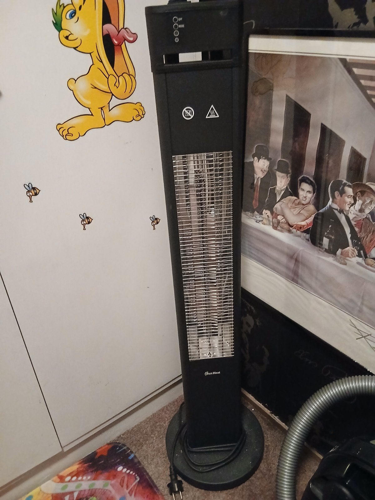 Stijlvol Straalkacheltje - Compact en Efficiënt, Doe-het-zelf en Verbouw, Verwarming en Radiatoren, Gebruikt, Kachel, Minder dan 60 cm