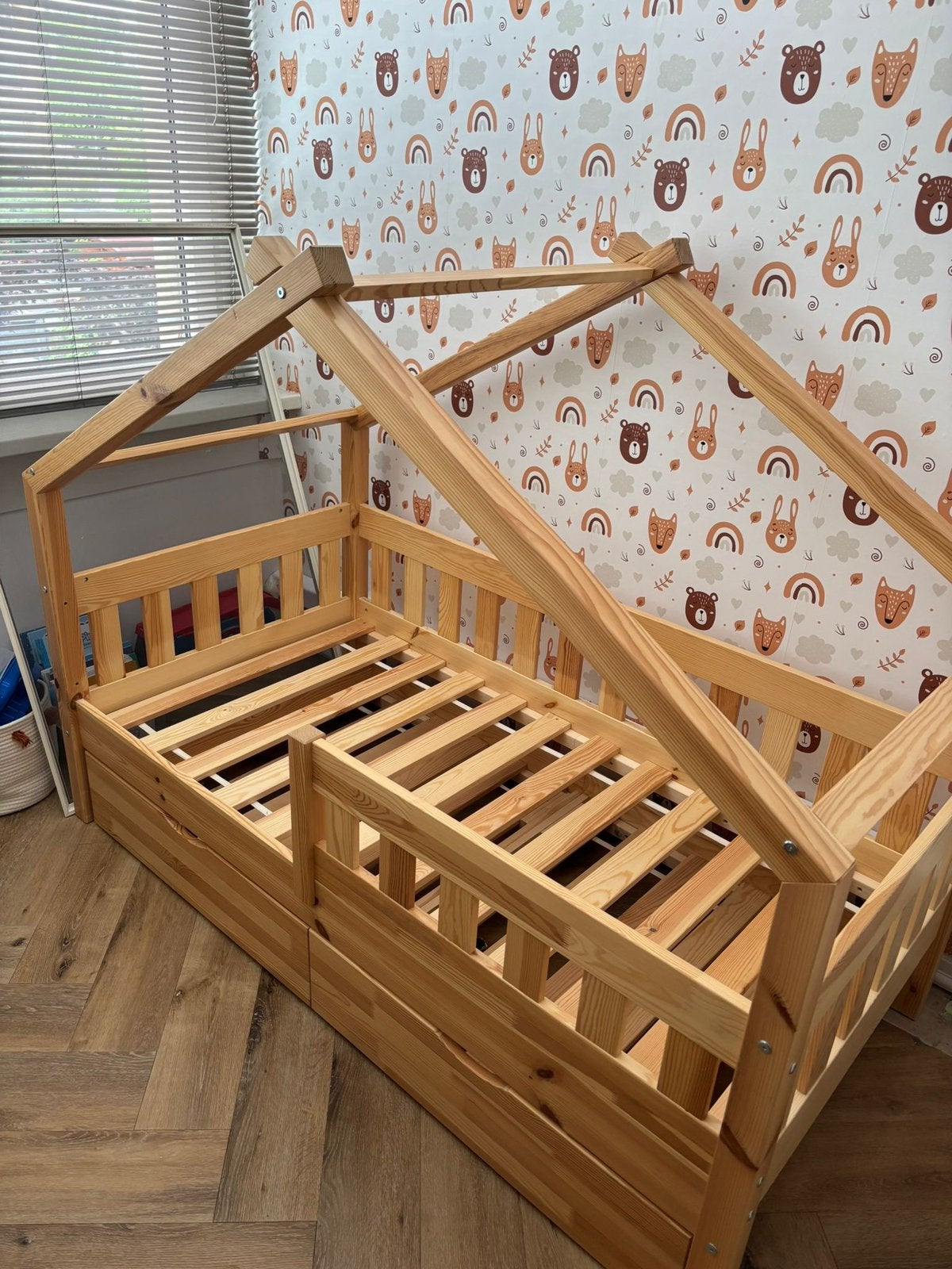 Kinderbedje, Ophalen of Verzenden, Zo goed als nieuw, Minder dan 140 cm, Minder dan 70 cm