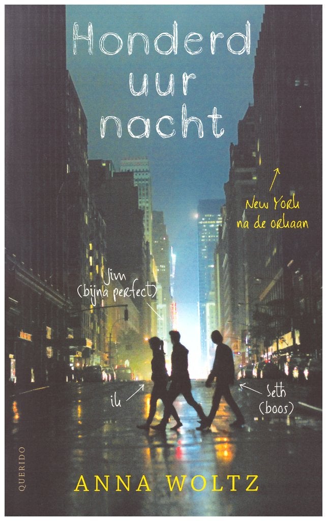 Honderd uur nacht - Anna Woltz (Jeugdboek), Anna Woltz, Ophalen of Verzenden, Zo goed als nieuw, Amerika