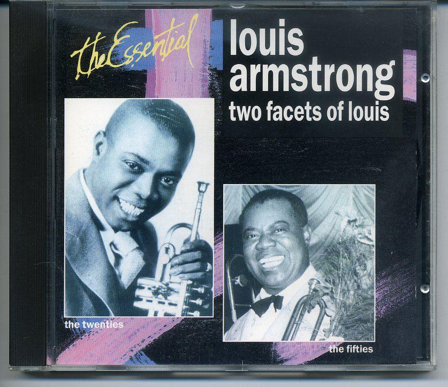 Louis Armstrong Two Facets Of Louis The Essential cd ZGAN, Ophalen of Verzenden, Zo goed als nieuw, Jazz