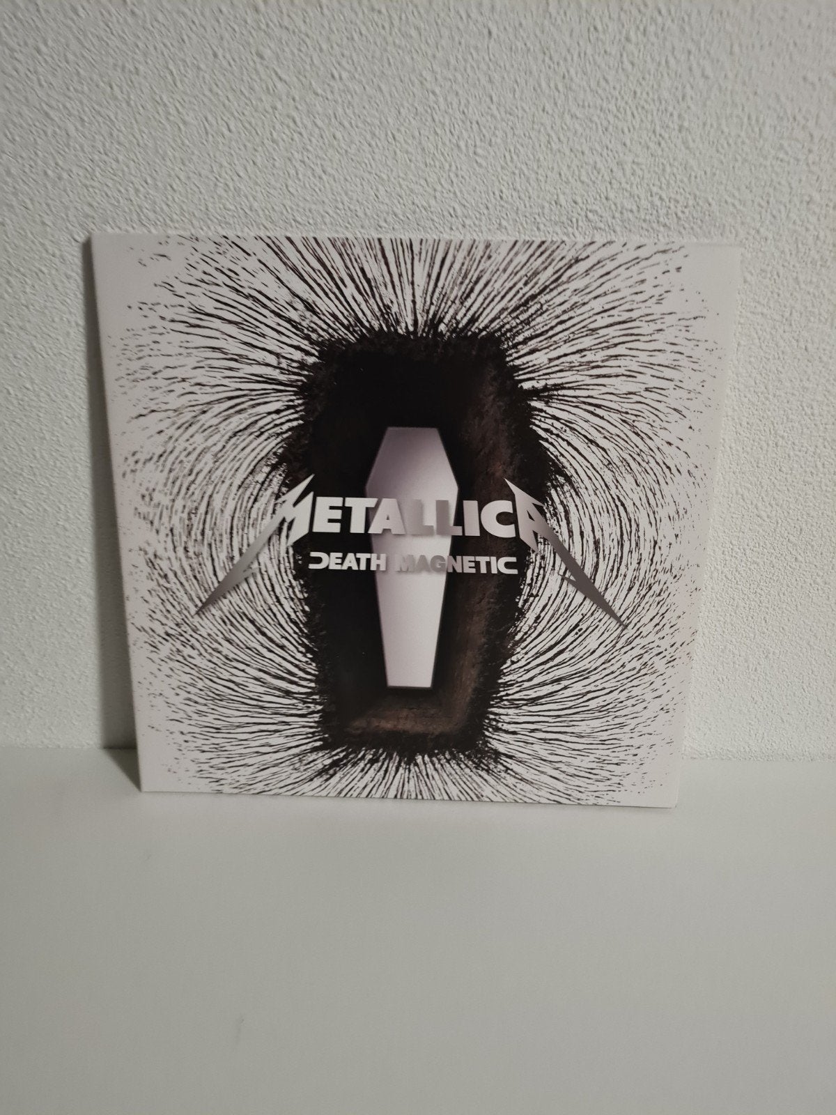 Metallica - Death Magnetic Limited Edition Zilver Vinyl, LP, Gebruikt, Hard Rock, Ophalen of Verzenden