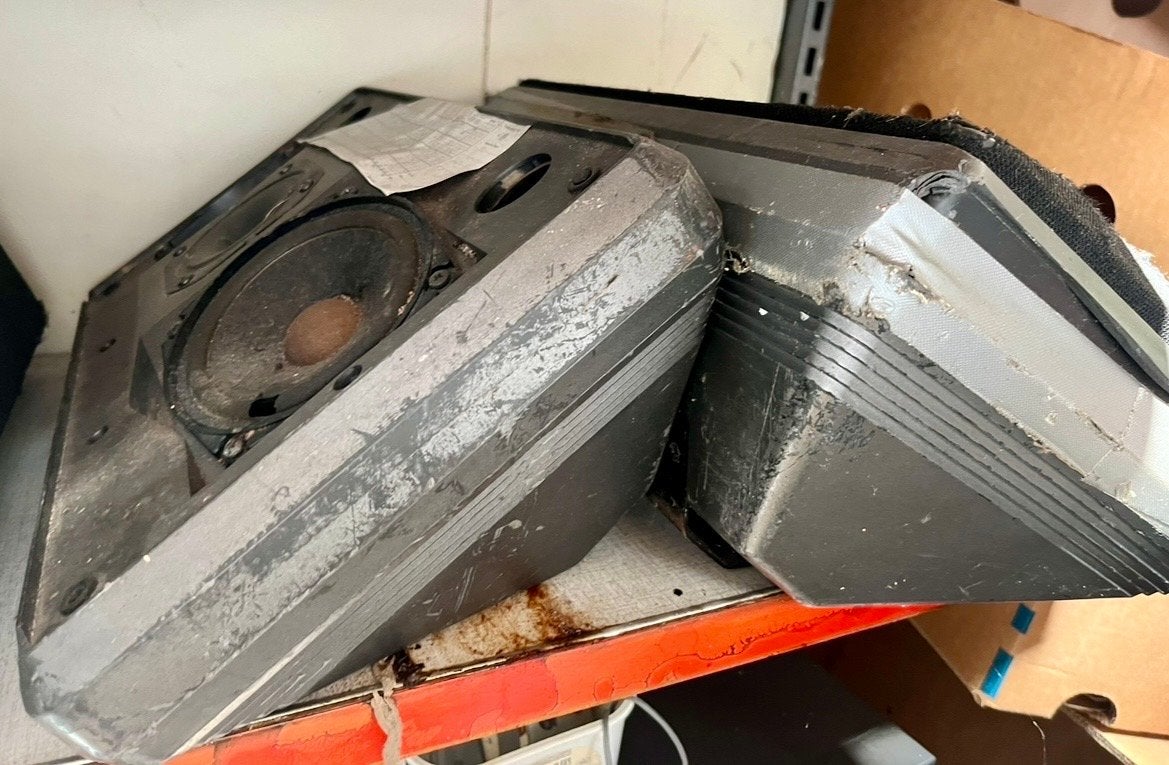 Pioneer Floor Monitoren - Voor de knutselaar, Ophalen, Vloerstaande luidspreker, Pioneer, Niet werkend