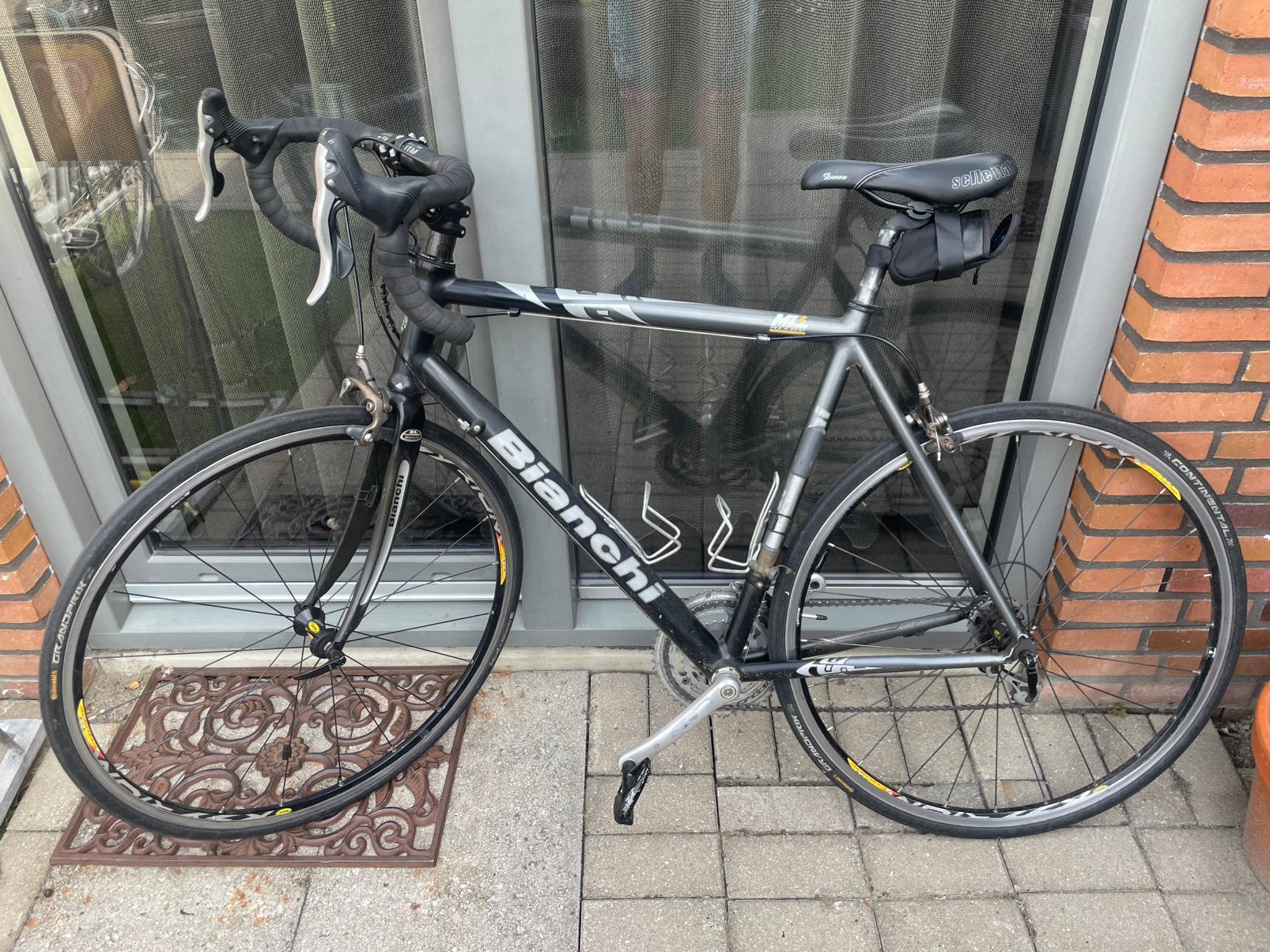 Bianchi ML3 Alloy Reparto Corso racefiets, Fietsen en Brommers, 28 inch, Gebruikt, Aluminium, Meer dan 20 versnellingen