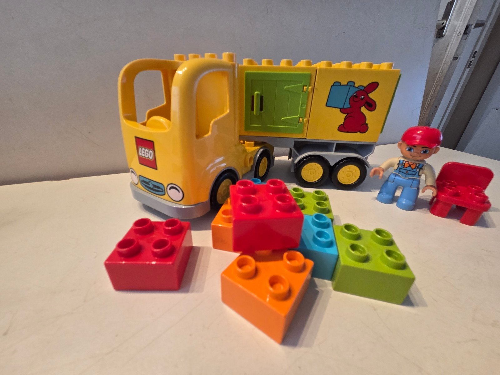 Foto 3 van Lego Duplo 10601 Vrachtwagen - Compleet