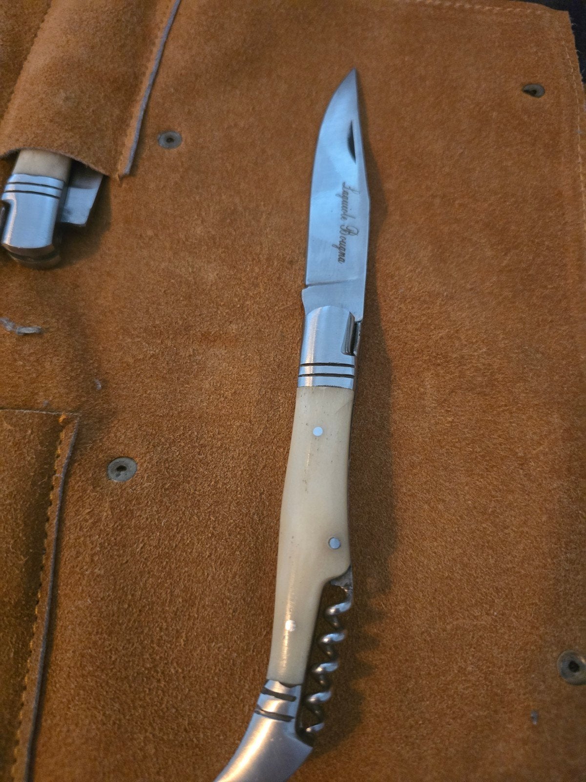 Laguiole Sommelier Messenset - La Coutellerie de Romain, Antiek en Kunst, Ophalen of Verzenden